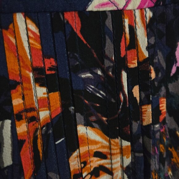 Anthropologie Maeve Caravane Tunic Dress Drop Waist Pockets Size L - Picture 10 of 12